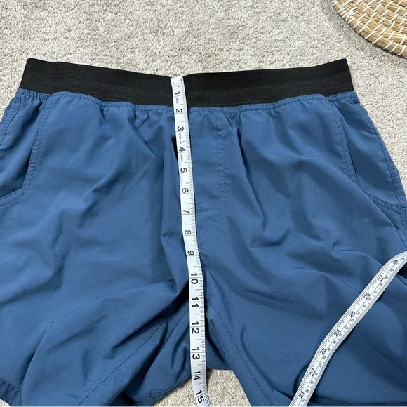 Prana Men’s Coal Super Mojo Pull On Short 10” Outdoor UPF 50+ in Blue Anchor L - Picture 14 of 16